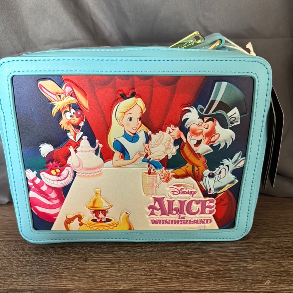 Disney Alice in Wonderland lunchbox series Loungefly